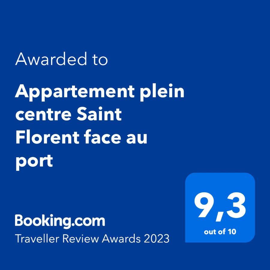 Appartement Plein Centre Saint Florent Face Au Port Luaran gambar